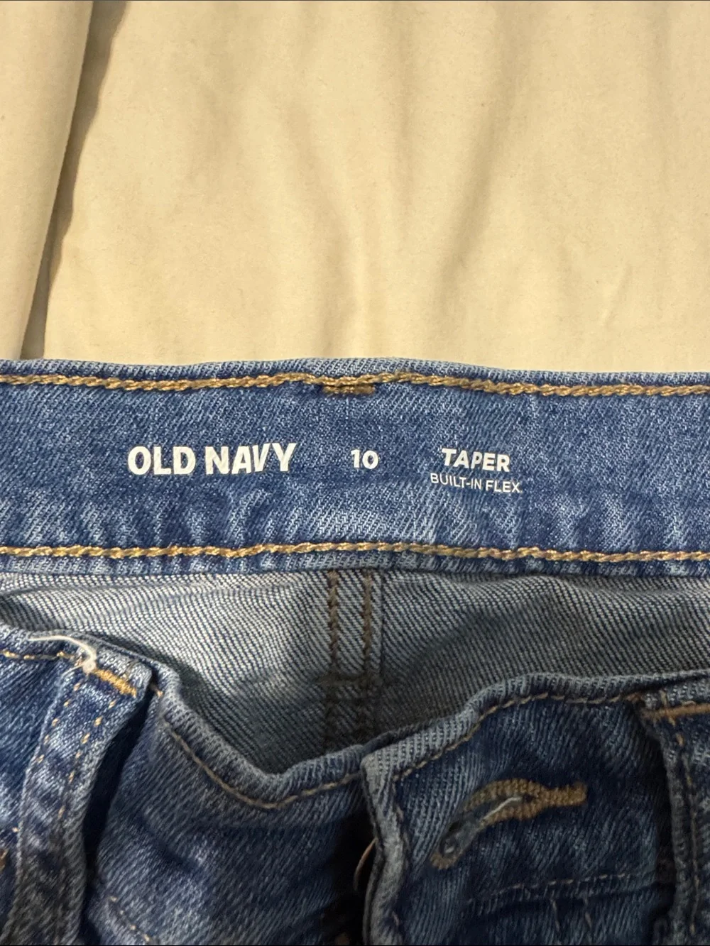 Old Navy Kids Blue Straight Leg Jeans